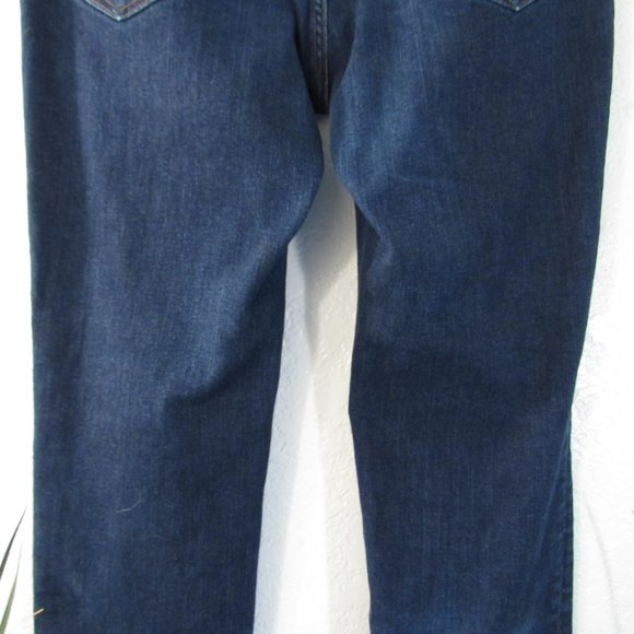 Womens Mid Rise Straight Leg Jeans Sz 10 Petite - Picture 7 of 13